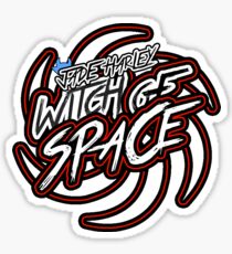 Homestuck Jade Harley Witch Of Space Title Logo Sticker