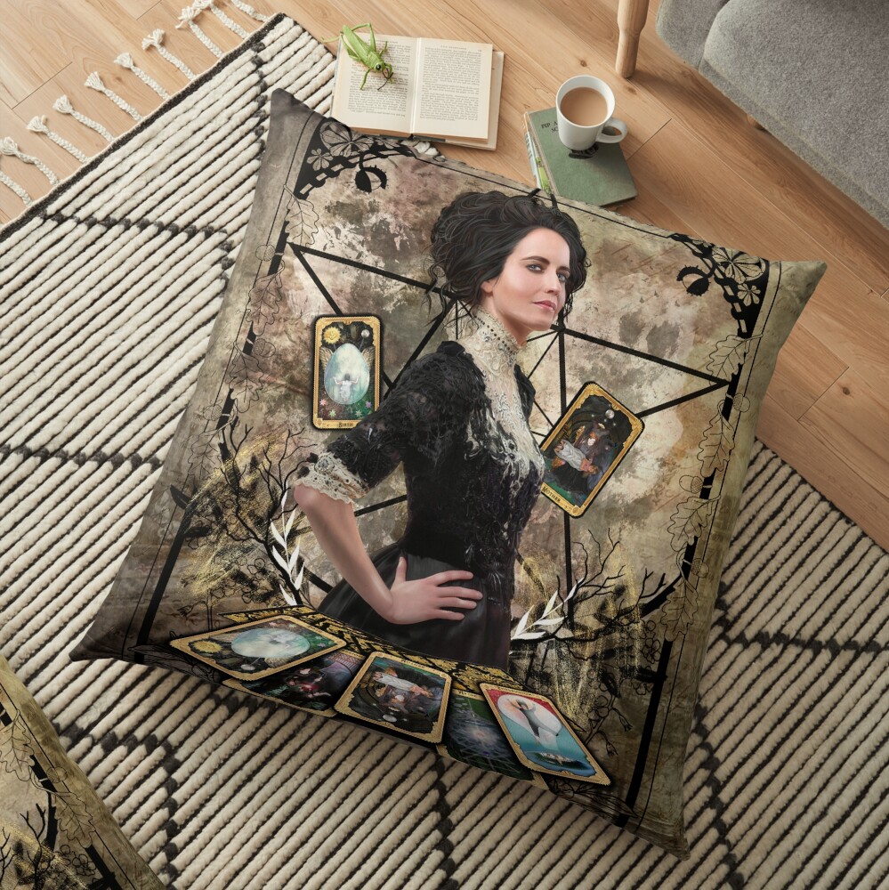 Vanessa Ives Tarot Edge - Penny Dreadful Floor Pillow