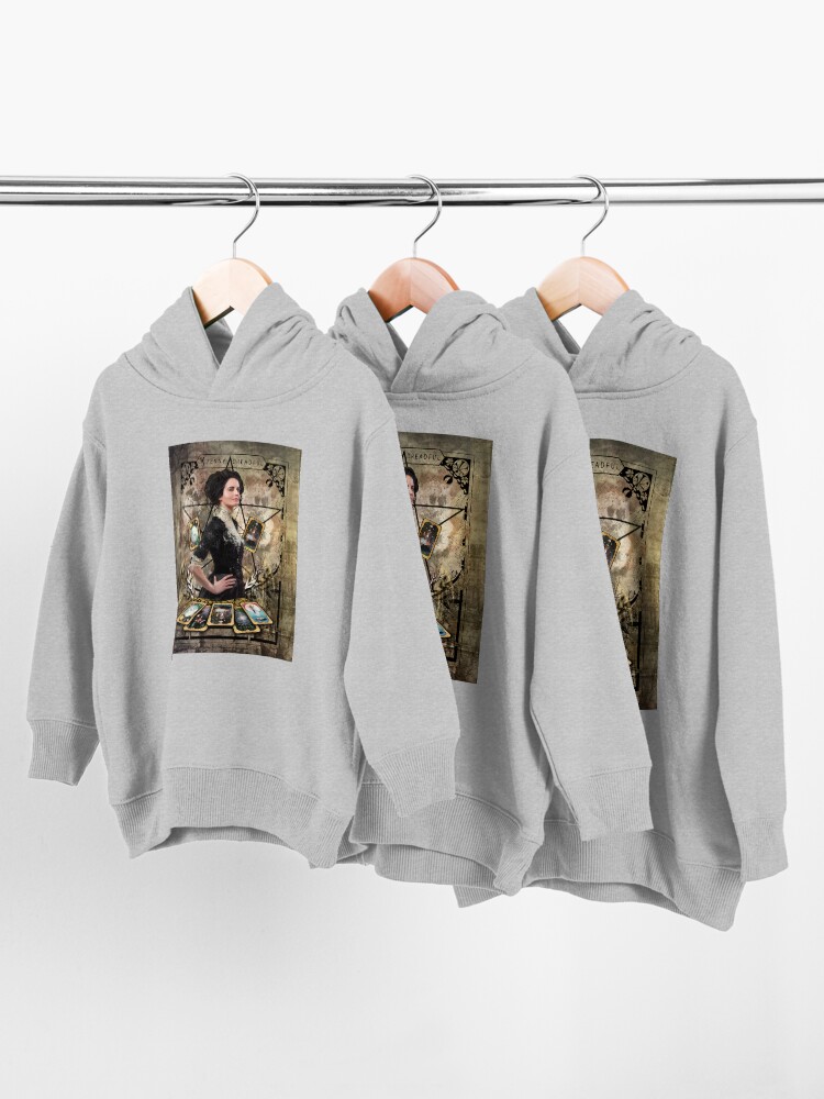 Alternate view of Vanessa Ives Tarot Edge - Penny Dreadful Toddler Pullover Hoodie