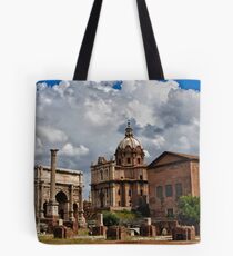 Roman Buildings Tote Bag