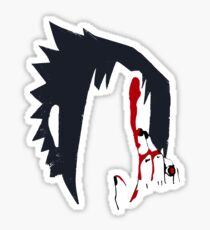 Farewell to the legend Sorry Sasuke Sticker