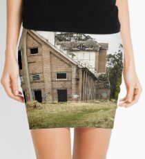 Abandoned Maltings Factory Exterior Mini Skirt
