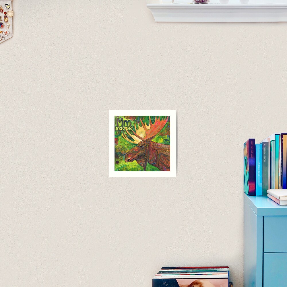 M Is for Moose - 2019 Art Print