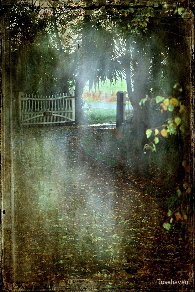 ""Autumn Rains ..."" by Rosehaven | Redbubble