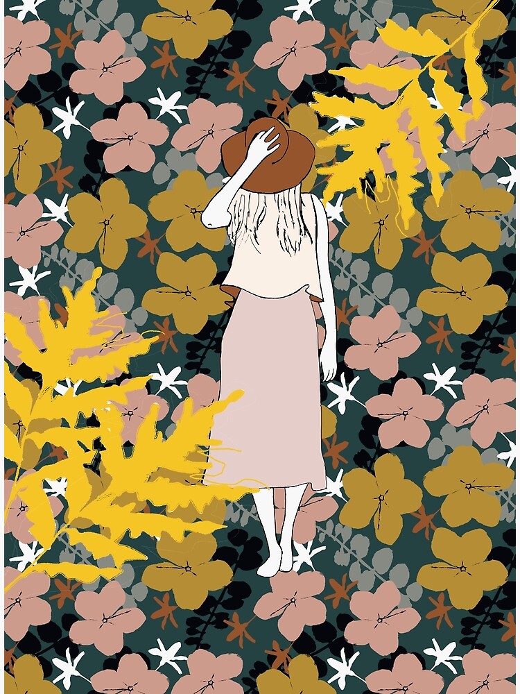 Frau mit Hut von RanitasArt