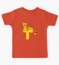 T is for Tiger Kids Tee