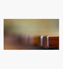 Marimbaphon:Close-up of a wonderful instrument Photographic Print