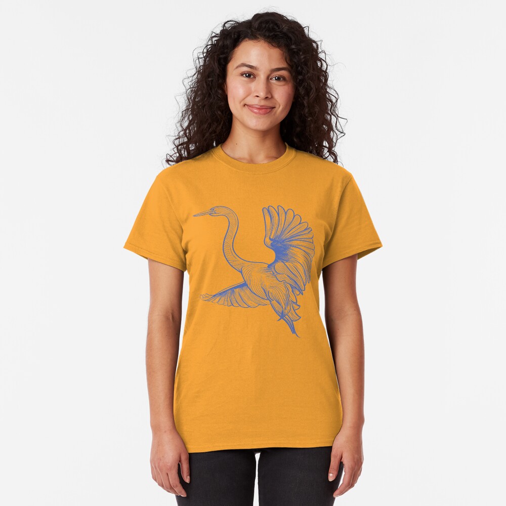 Egret flight Classic T-Shirt