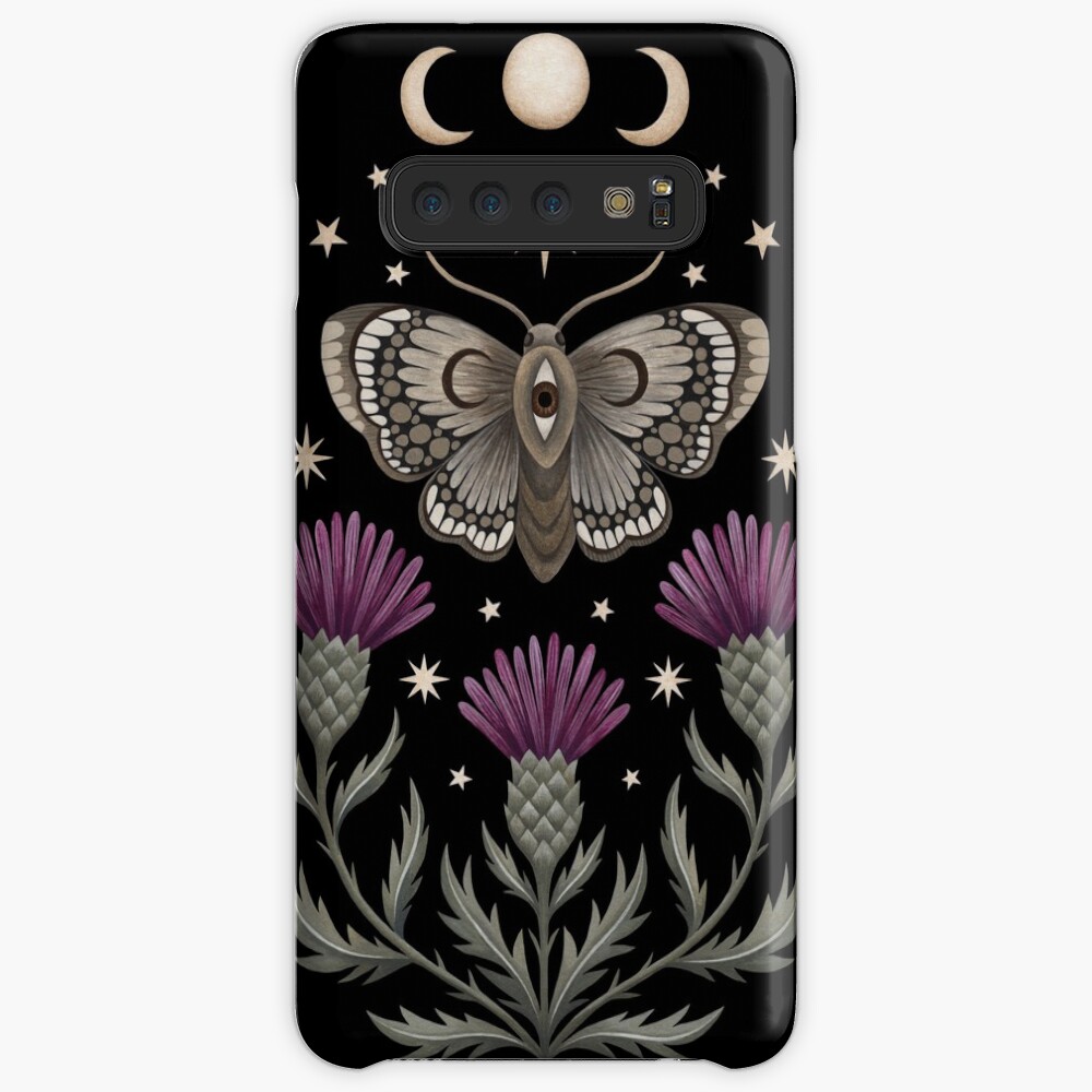 Thistle and moth Case & Skin for Samsung Galaxy