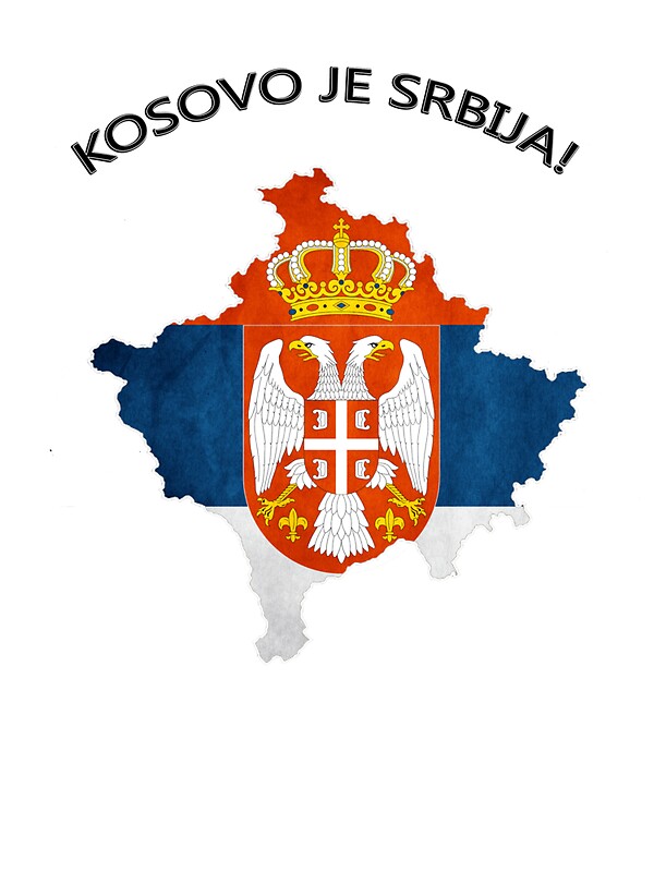 "Kosovo is Serbia/Kosovo je Srbija" Stickers by Zammuel | Redbubble