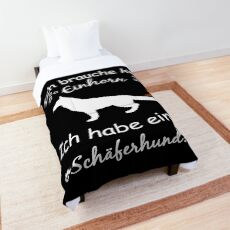 German Shepherd Tshirt - German Shepherd Shirt Comforter