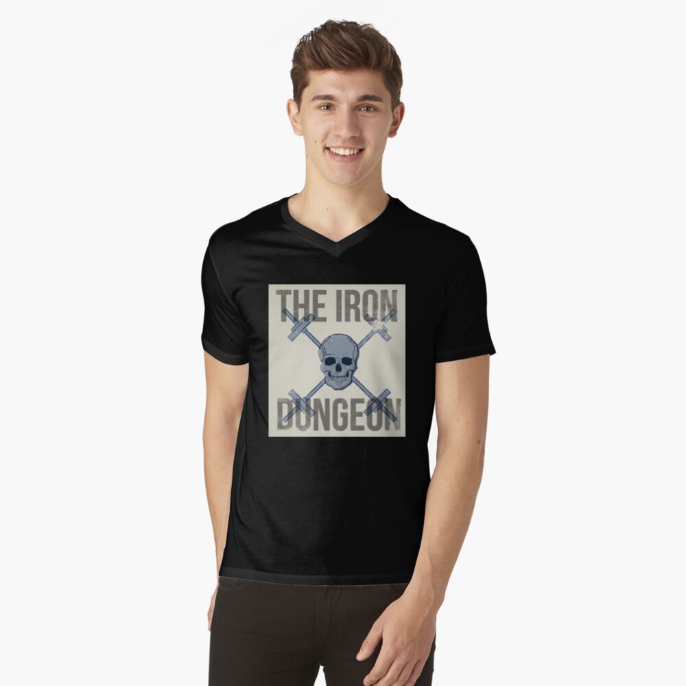 The Iron Dungeon V-Neck T-Shirt