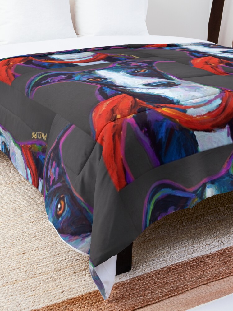 Alternate view of Greyhound with Scarf Comforter