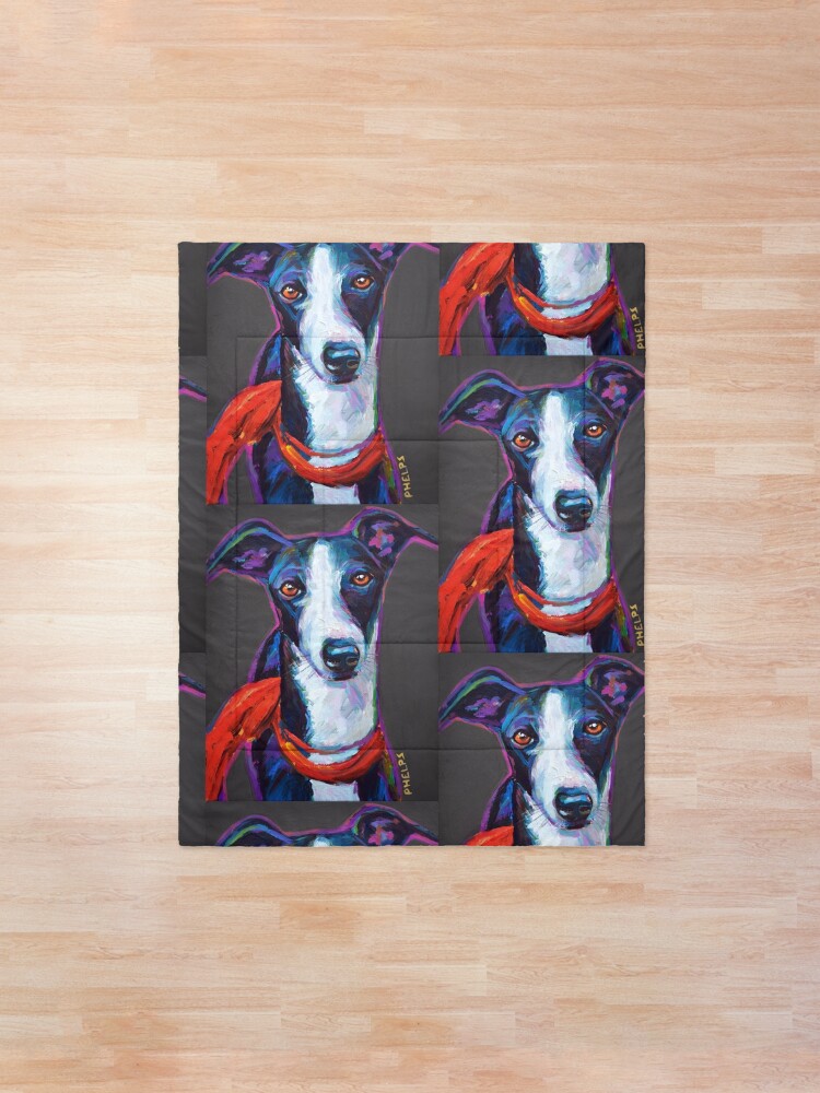 Alternate view of Greyhound with Scarf Comforter