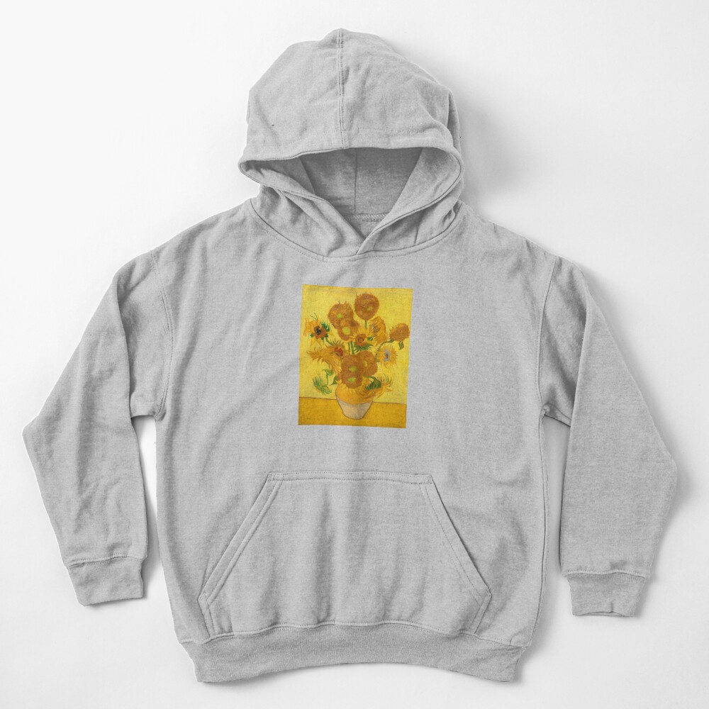 van gogh sunflowers pullover sweatshirt