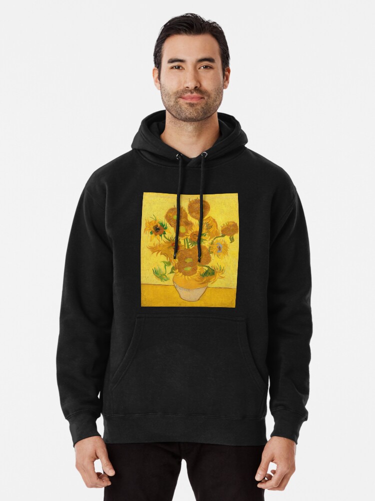 van gogh sunflower hoodie