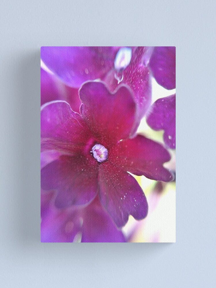 Alternate view of Purple Flower Canvas Print