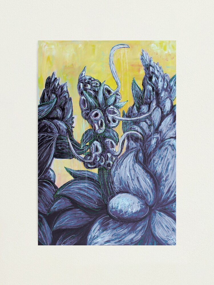 Alternate view of Floral Hellscape III Photographic Print