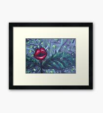 Floral Hellscape IV Framed Print