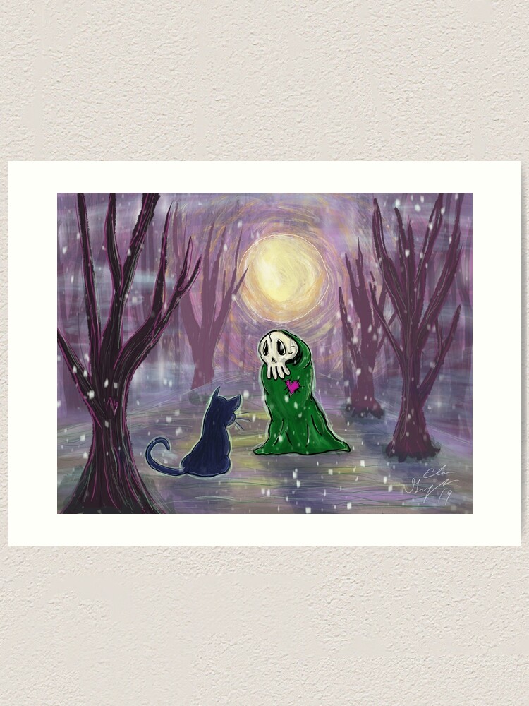 Alternate view of Encounter Art Print