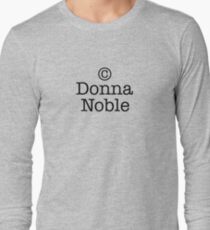 Copyright Donna Noble Long Sleeve T-Shirt