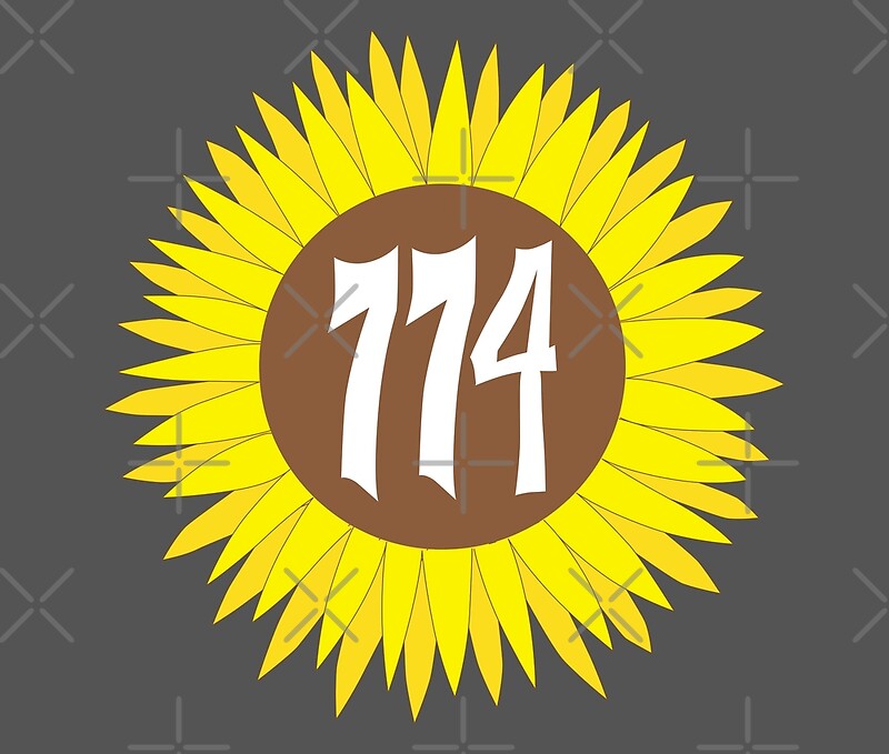 Hand Drawn Massachusetts Sunflower 774 Area Code By Itsrturn Redbubble 8682