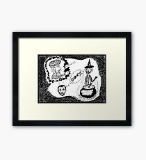 Tehran Power Struggle 2011 Framed Print