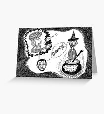 Tehran Power Struggle 2011 Greeting Card