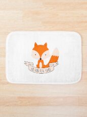Oh For Fox Sake Bath Mat