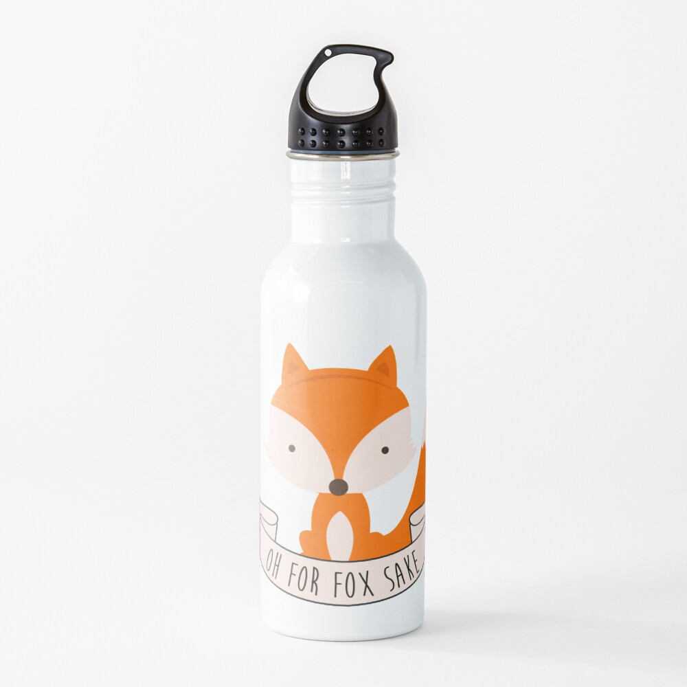 Oh For Fox Sake Water Bottle