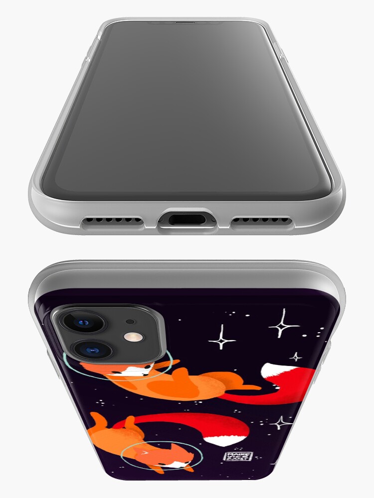 Alternate view of Space Foxes iPhone Case & Cover