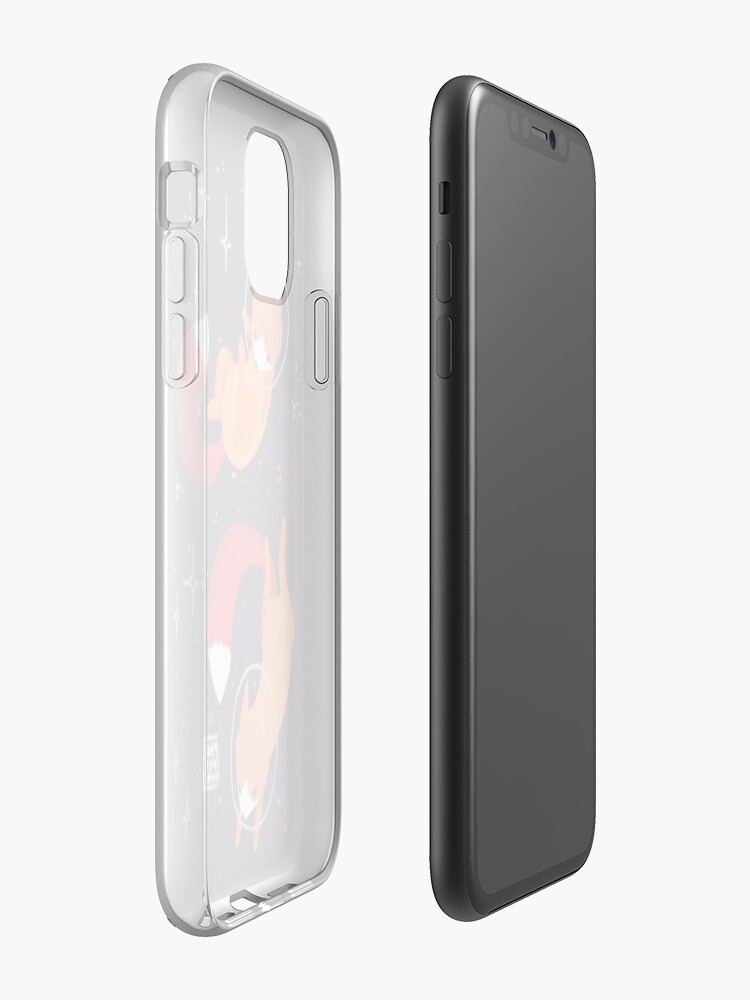 Alternate view of Space Foxes iPhone Case & Cover