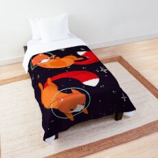 Space Foxes Comforter
