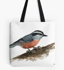 Sitta canadensis Tote Bag