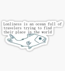 "Adore You" Harry styles quote Sticker