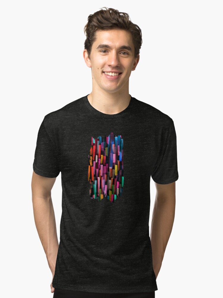 multicolored t shirts