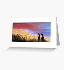 Hare Today Gone Tomorrow! Greeting Card