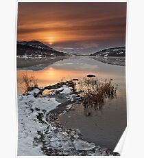 Winters Sunrise Poster