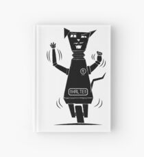 Robot Cat Hardcover Journal