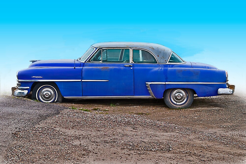 "1952 Chrysler Windsor Deluxe 2-Door" by Bryan D. Spellman | Redbubble