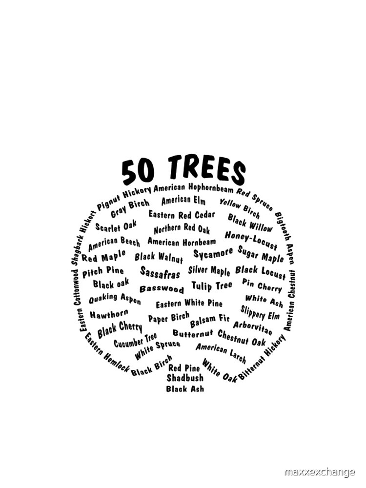 50 Trees Arbor Day Arborist Plant Tree Forest Gift. by maxxexchange