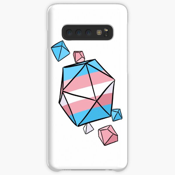 Trans Pride Flag Dice Set Samsung Galaxy Snap Case