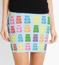 Gummy bear print pillow Mini Skirt