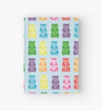 Gummy bear print pillow Hardcover Journal
