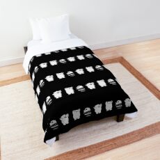 Outline of We Bare Bears Comforter