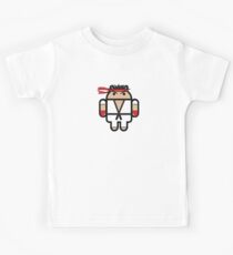 Ryu from Street Fighter goes Google Android Style Kids Tee