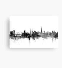 Newcastle England Skyline Canvas Print