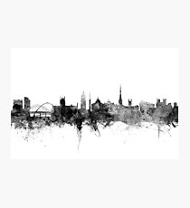 Newcastle England Skyline Photographic Print
