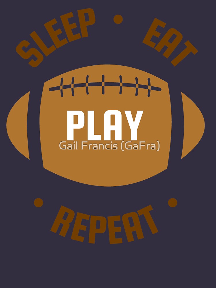 Sleep Eat Play Repeat by TriniArtStudio