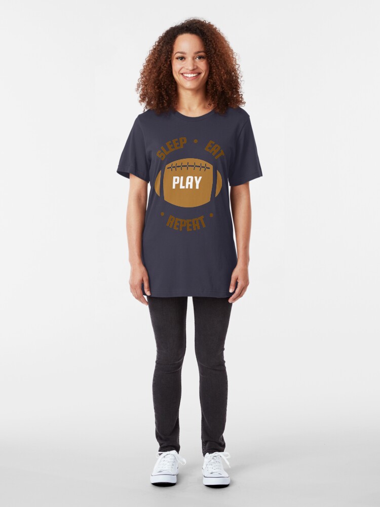Alternate view of Sleep Eat Play Repeat Slim Fit T-Shirt